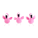 Pelúcia Surpresa Zippy Paws com Flamingos Burrows Apito para Cachorro - New York Pets
