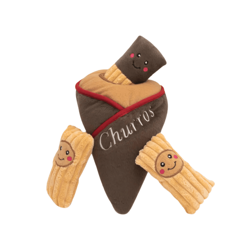 Pelúcia Zippy Burrow Churros para Cachorro - New York Pets