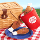 Pelúcia Zippy Burrow Frango Frito Para Cachorro - New York Pets