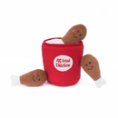 Pelúcia Zippy Burrow Frango Frito Para Cachorro - New York Pets