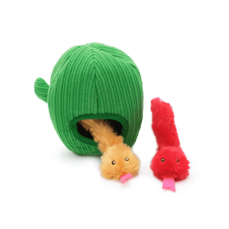 Pelúcia Zippy Claws Cobras no Cacto para Gato - New York Pets