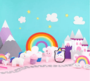 Pelucia Zippy Miniz Unicornio - Pack com 3 - New York Pets