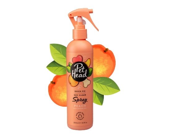 Banho a seco em spray Pet Head Peach