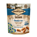 Petisco Crocante Carnilove Salmão e Blueberries para Cães - New York Pets