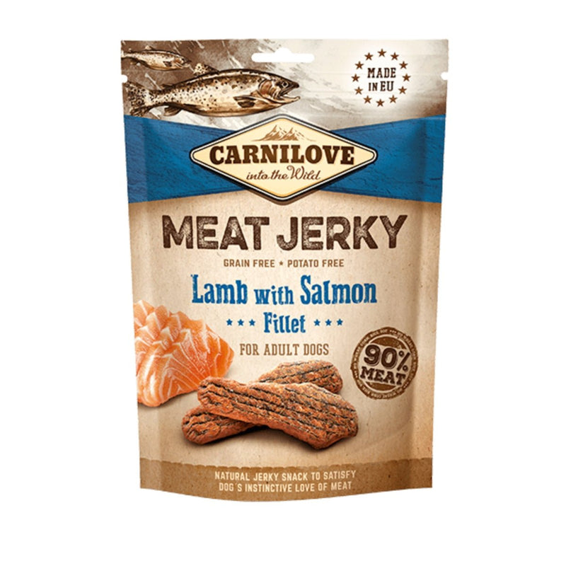 Petisco Natural Carnilove Cordeiro e Salmão Desidratado para Cães - New York Pets