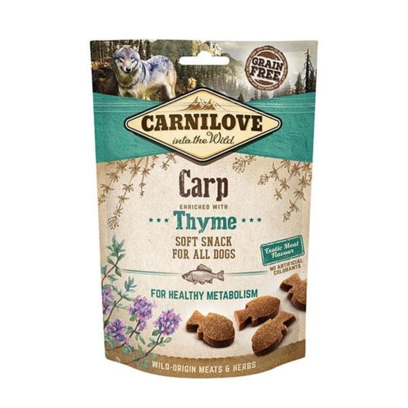 Petisco Semi - úmido Carpa e Tomilho Carnilove para Cães - New York Pets