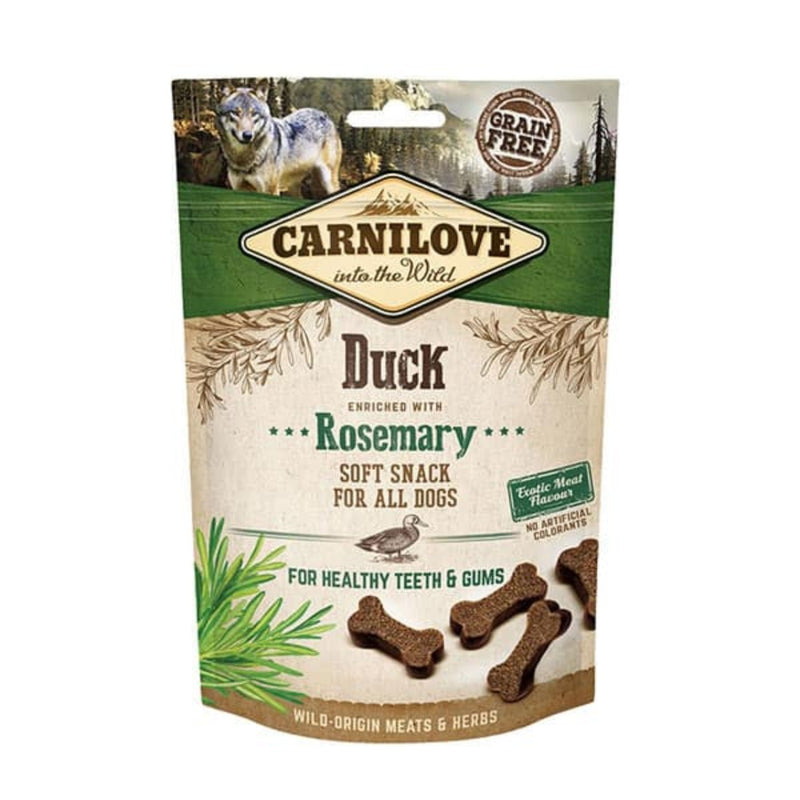 Petisco Semi - úmido Pato e Alecrim Carnilove para Cães - New York Pets
