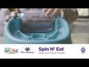 Dog Spin N' Eat Nina Ottosson Brinquedo Interativo e Comedouro Lento