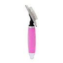 Rasqueadeira German Hart com cabo em Gel Rosa p/ cães - New York Pets