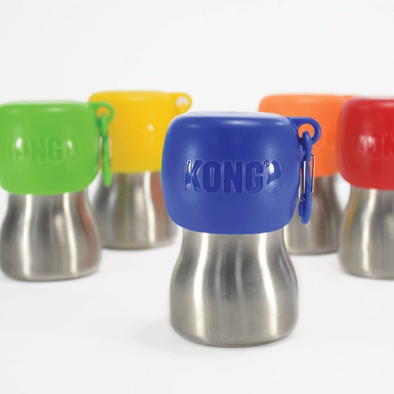 Squeeze de aço inoxidável kong h2o 280ml - New York Pets