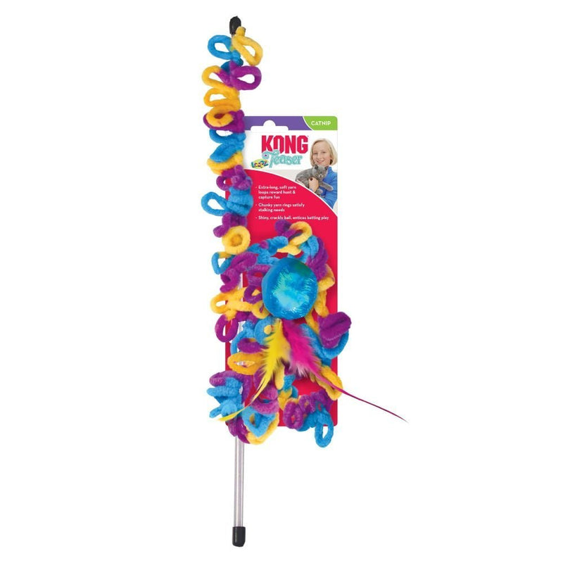Varinha Kong Teaser loopz para Gato com Catnip - New York Pets