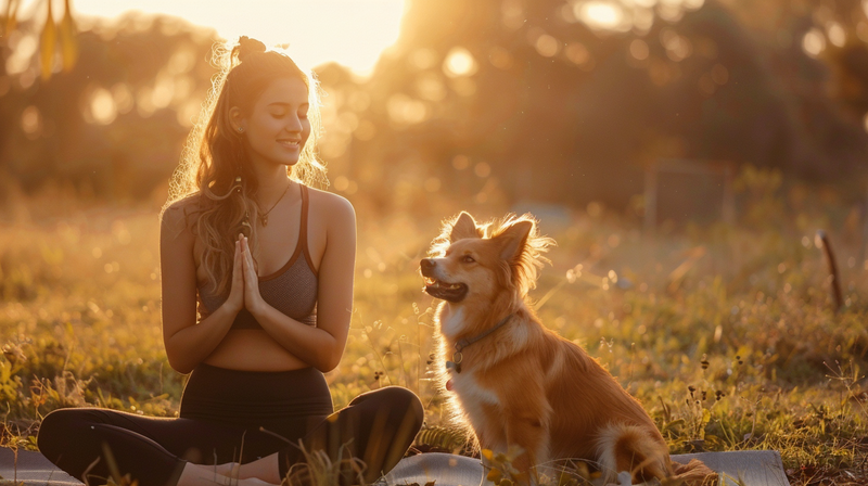 Os Benefícios da Yoga para Você e Seu Cachorro