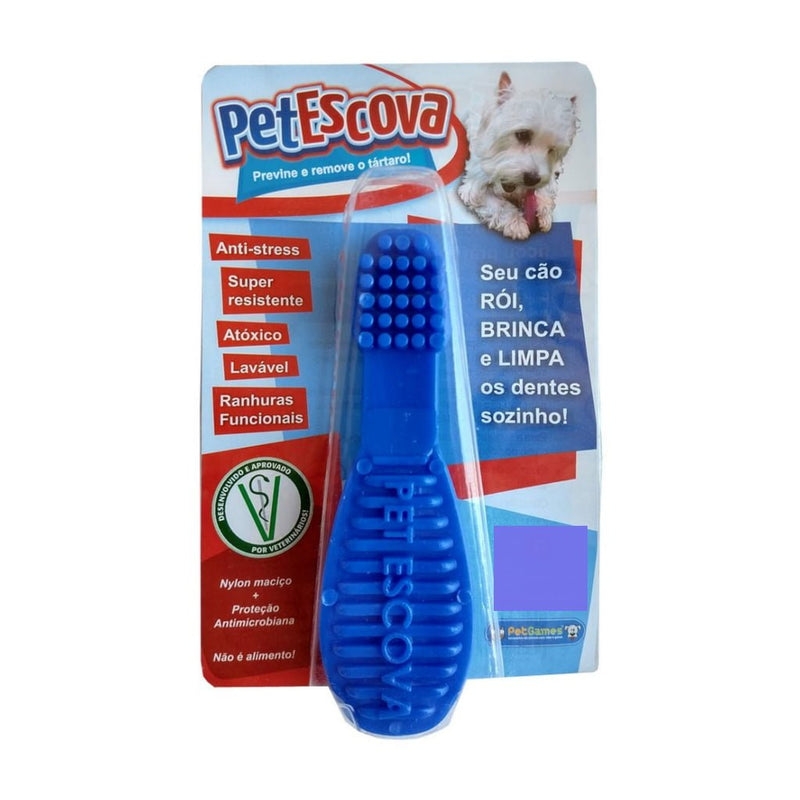 Mordedor nylon para cachorro escova dental Pet Games