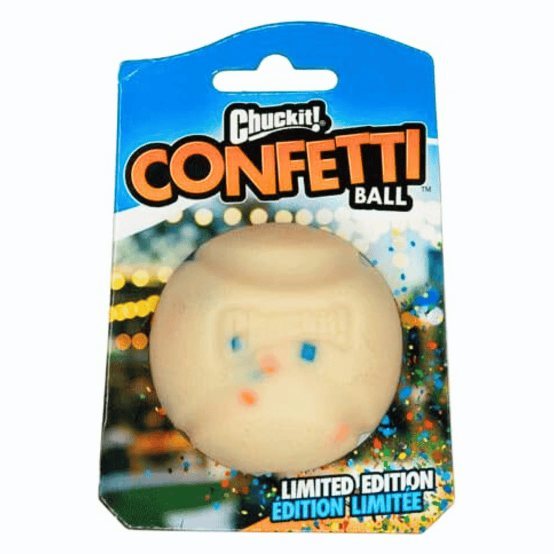 Brinquedo Confetti Ball Chuckit! Exclusivo Edição Limitada