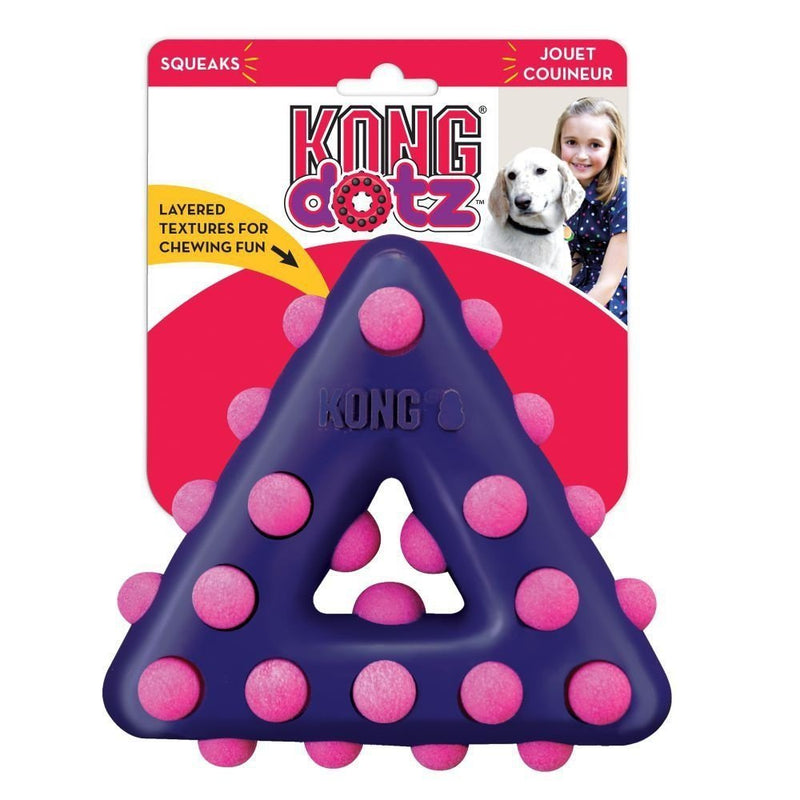 Brinquedo Kong Dotz Triângulo com Apito