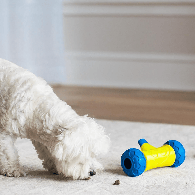 Brinquedo Jw Robo Bone Dispensador Eletrônico Automatico para Cães e Gatos