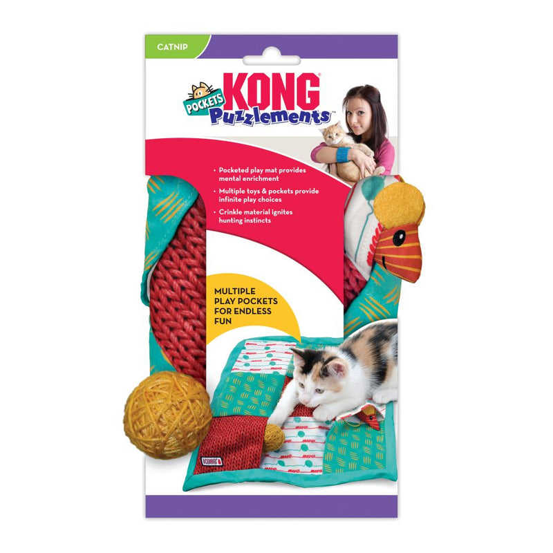 Tapete Kong Puzzlements Pockets para Gatos