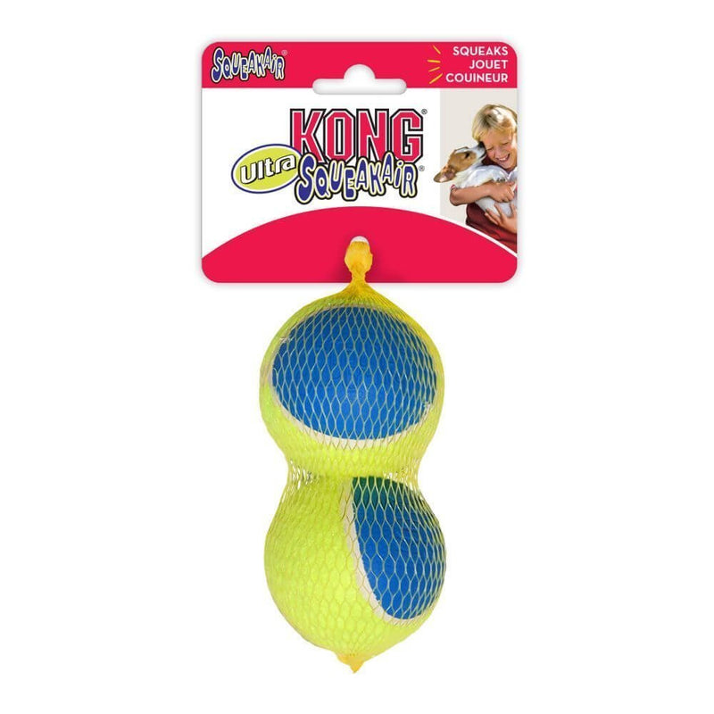 Bola de Tennis Kong Ultra Squeakair Ball Grande -Pacote com 2