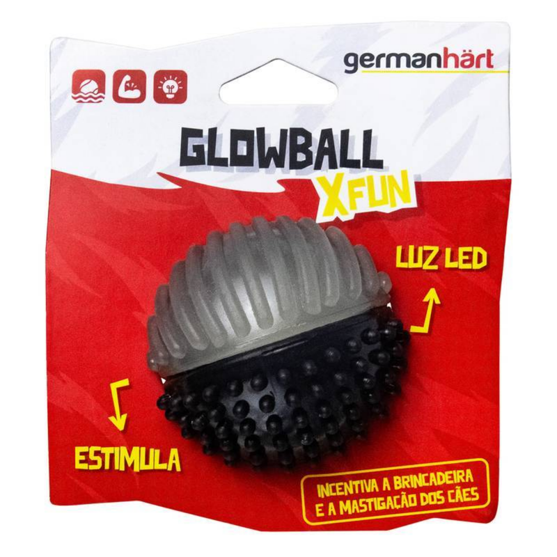 Brinquedo Glowball Xfun Germanhart Bola Com Led para cachorro