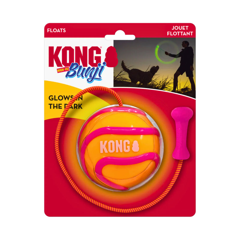 KONG Bunji High-Viz Ball Assorted – Bola para Cachorro