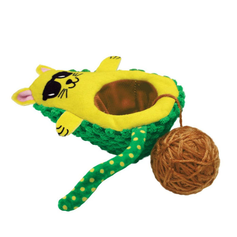 Brinquedo kong wrangler abacate p/ gatos