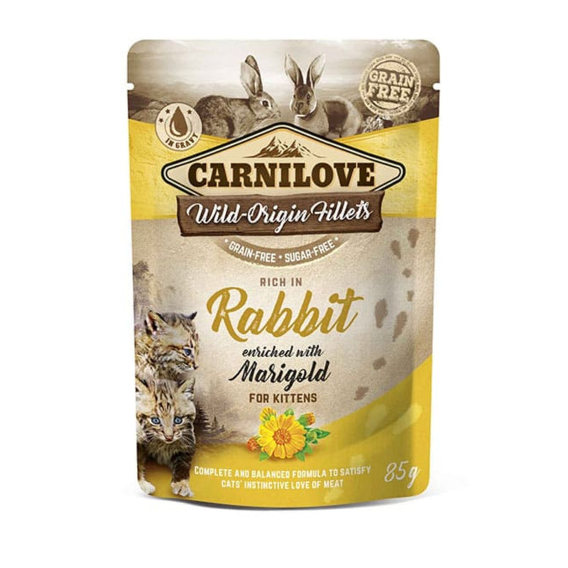 Sache Natural Carnilove Coelho e Calêndula para Gatos Filhotes