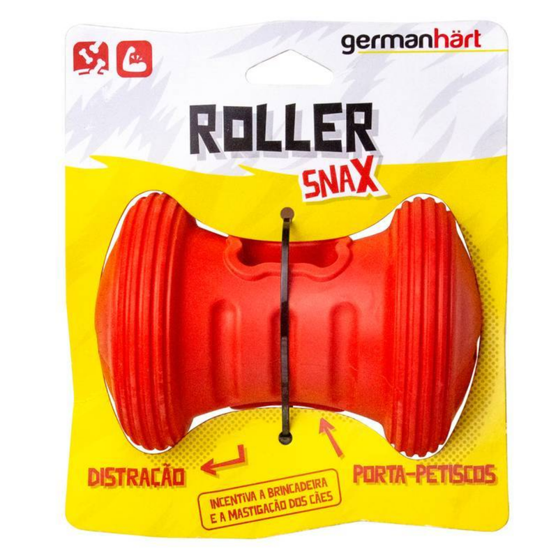 Brinquedo Recheável Roller Snax Germanhart Gira Snack para cachorro