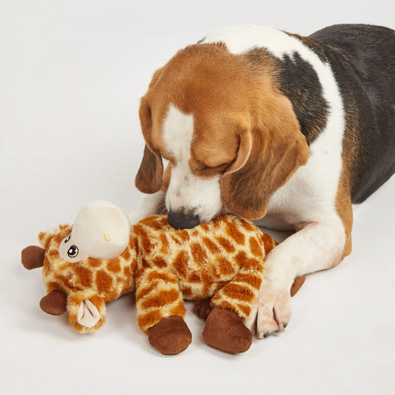 Girafa Reino Selvagem FOFOS – Brinquedo de Pelúcia com Som