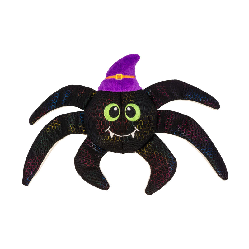 KONG Halloween Shakers Shimmy Spider – Brinquedo de Pelúcia para Cachorro