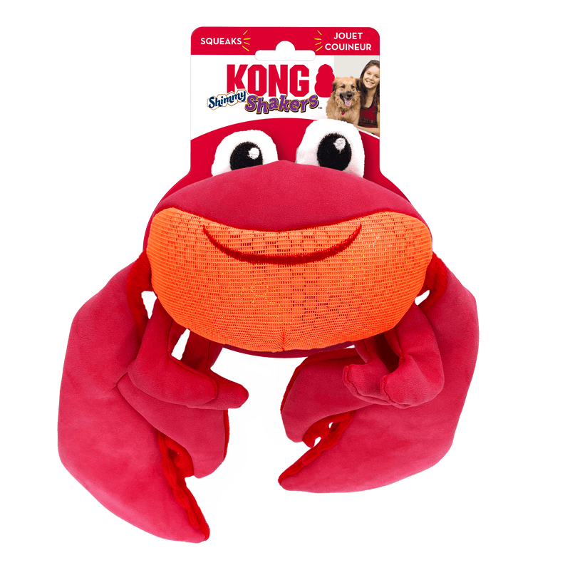 Pelucia Caranguejo Kong Shakers Shimmy Crab