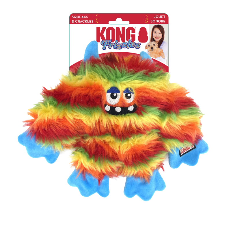 KONG Frizzles Zazzle Pelucia Para Cachorro