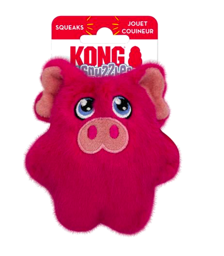 Kong Snuzzles Mini Pelucia com apito alto para cachorro