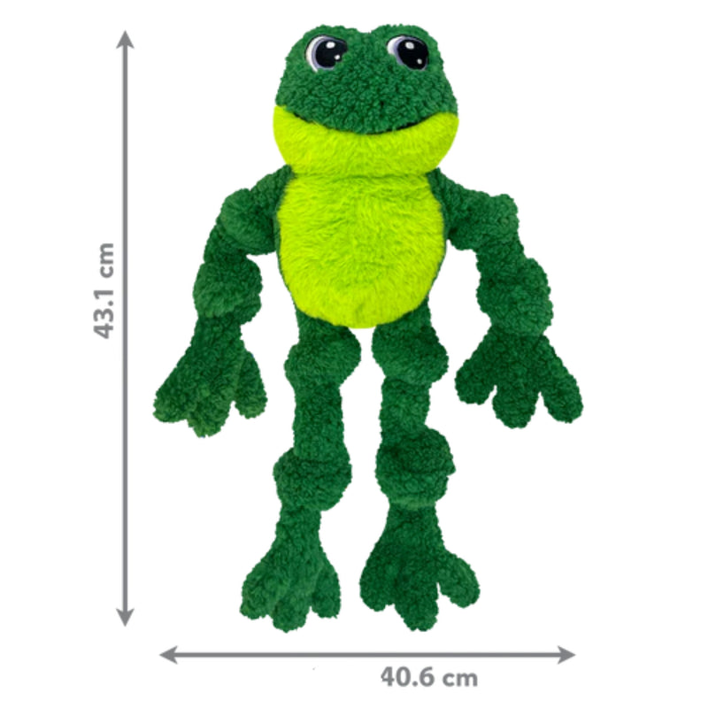 KONG Knots Frog – Pelúcia para Cachorro