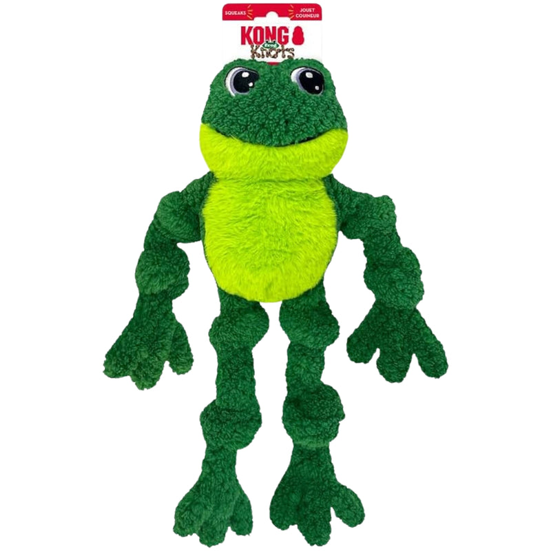 KONG Knots Frog – Pelúcia para Cachorro