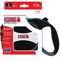 Guia Retrátil Cães Kong Explore Leash Grande 7.5m