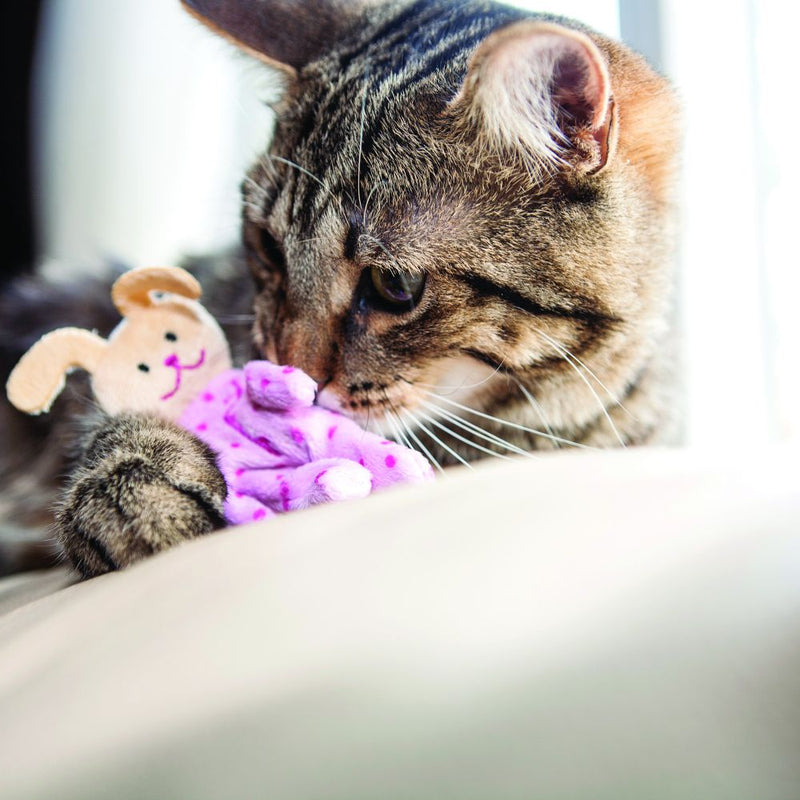 Pelucia Kong Pajama Buddy para Gato com Catnip