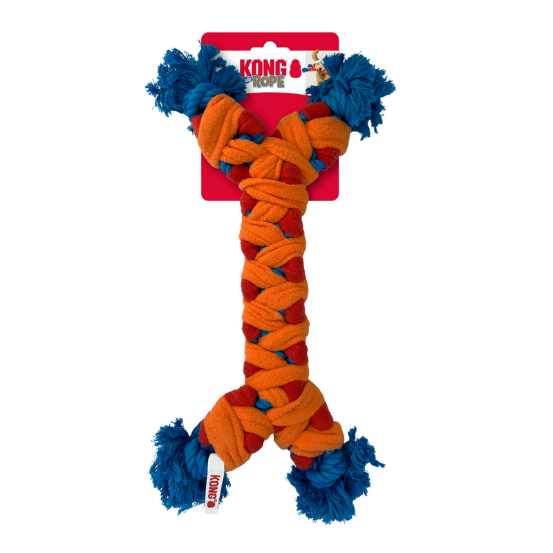 Kong Rope Rally Bone – Cabo de guerra para Cachorro