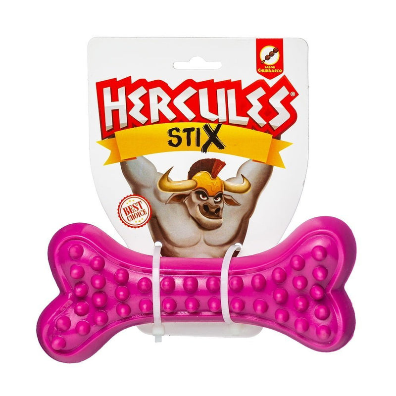 Mordedor Hercules Osso com relevo Stix BBQ para cachorro