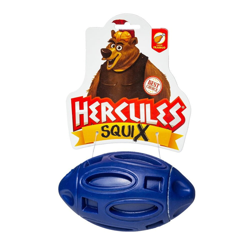 Bola Hercules Rugby SquiX com Apito Frango para Cachorro