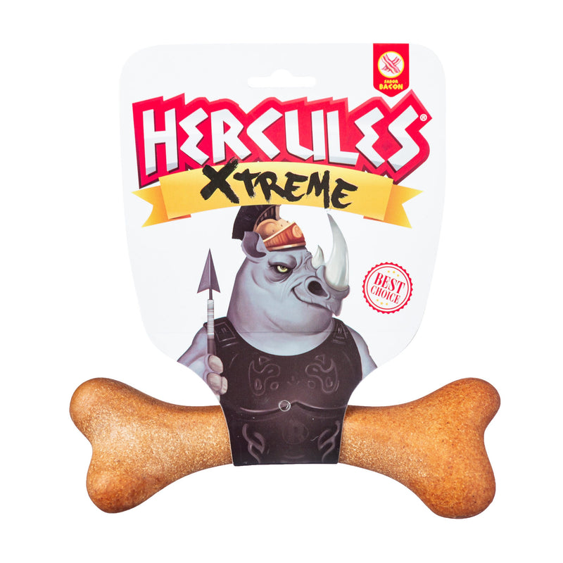 Mordedor Osso Hercules Nylon Xtreme Bacon para Cachorro