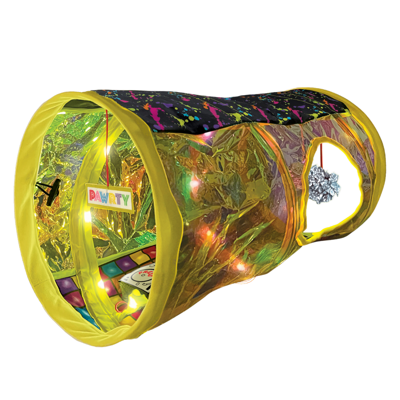 KONG Play Spaces Rave Cave Tunel Para Gato