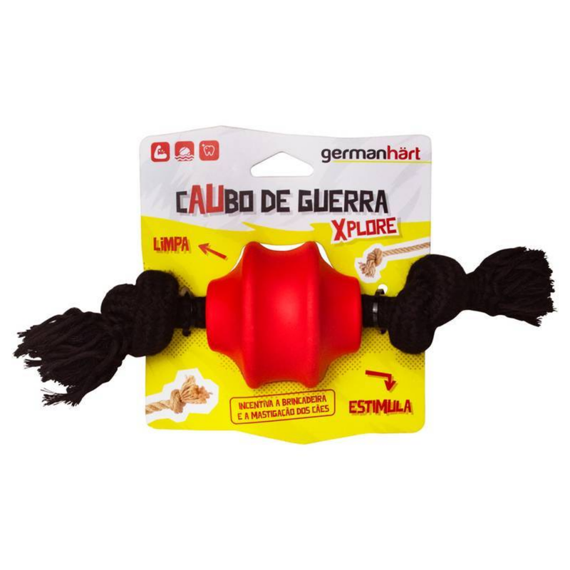 Brinquedo Caubo De Guerra Xplore Germanhart para cachorro