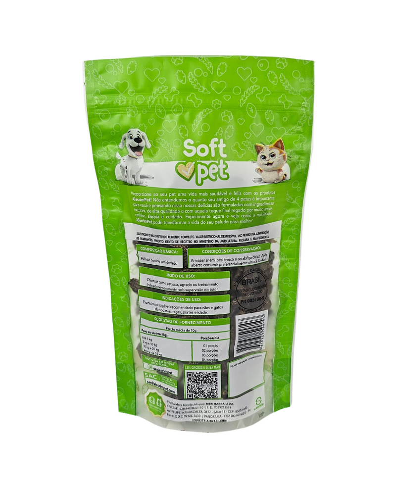 Petisco para Cachorro e Gato Soft Pet - AlecrimPet