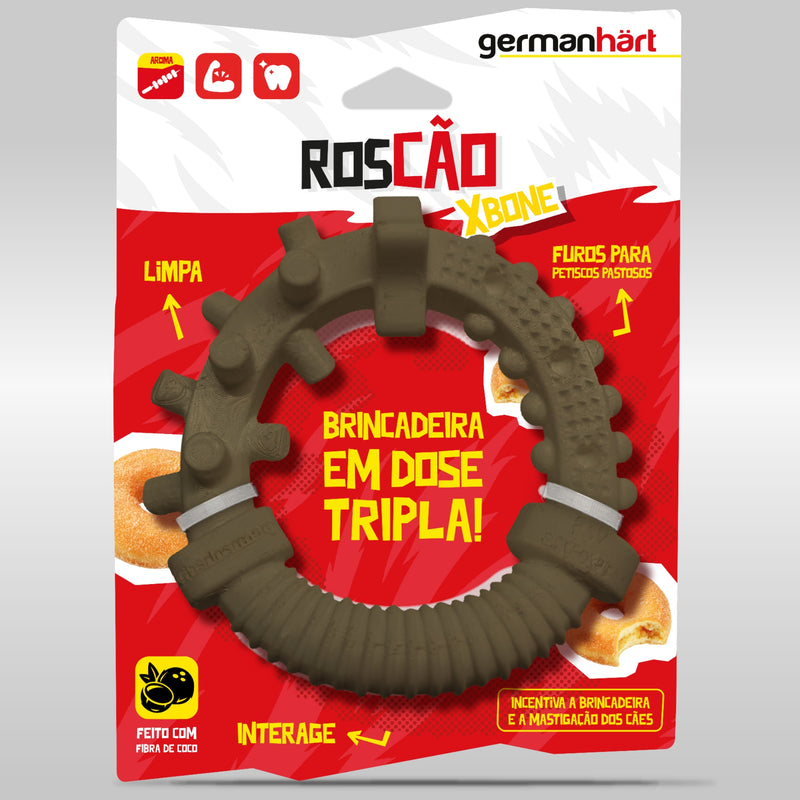 Mordedor Circular Roscão Xbone Germanhart para Cachorro