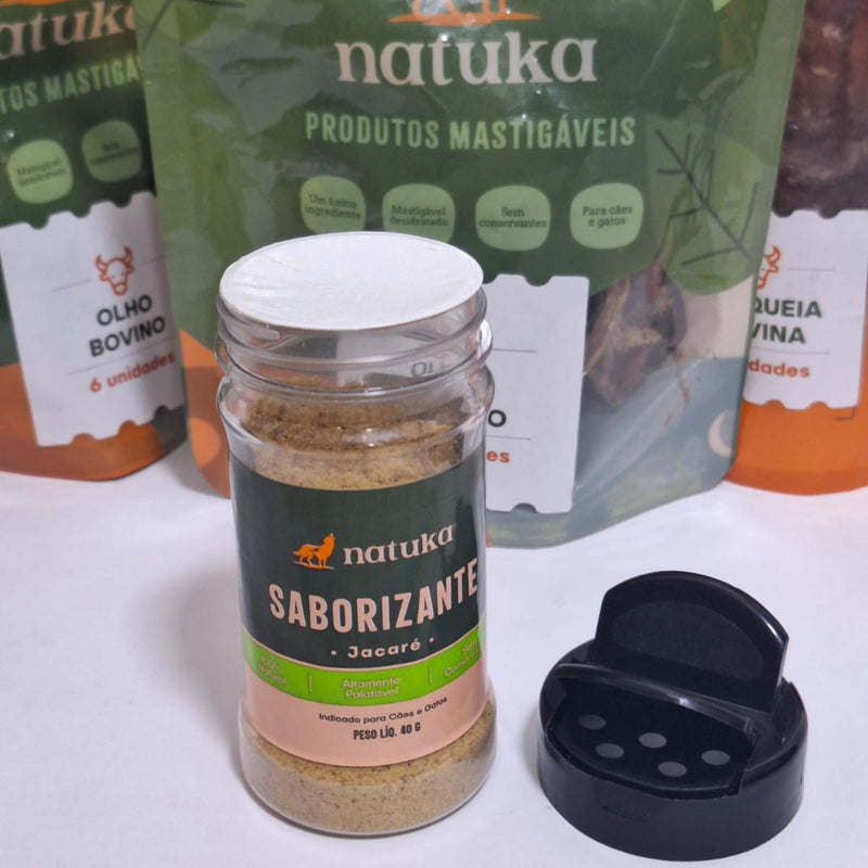 Saborizante Natural De Jacaré 40g Natuka