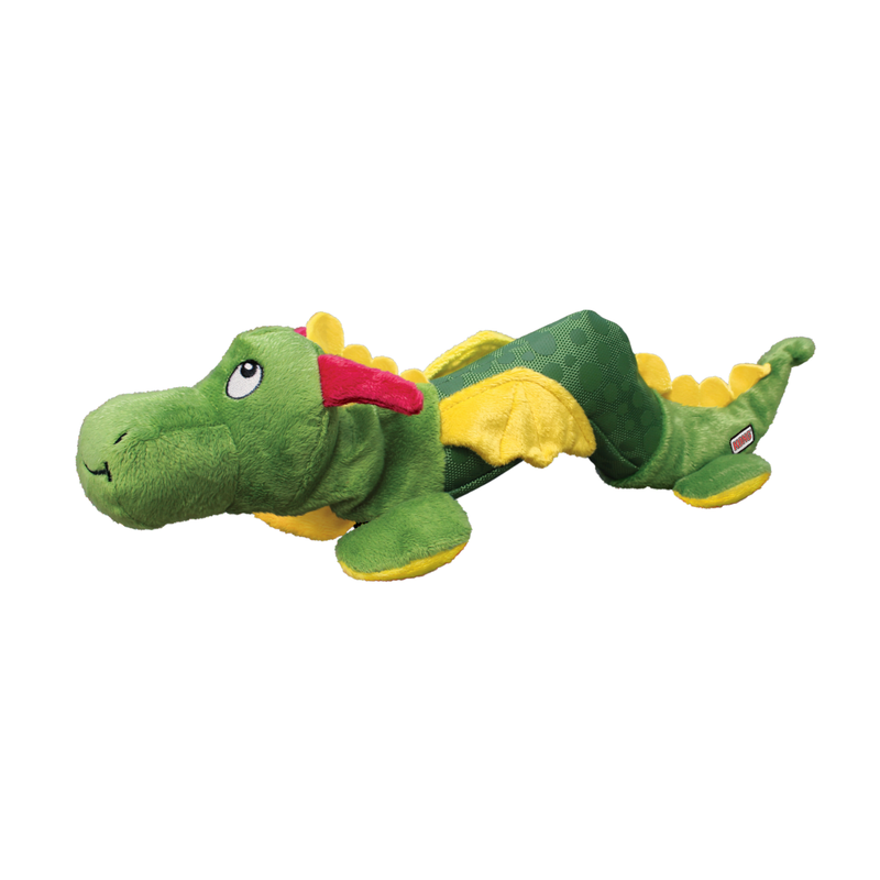 Kong Shakers Dragon Pelucia com apito para cachorro