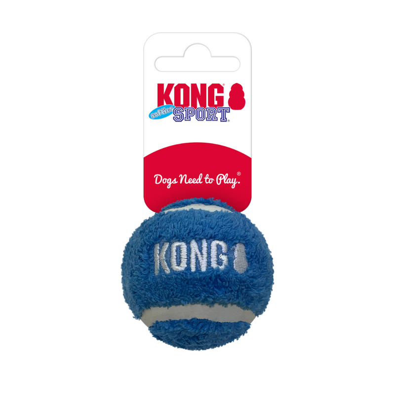 Kong Sport Softies Bola de Pelucia para cachorro