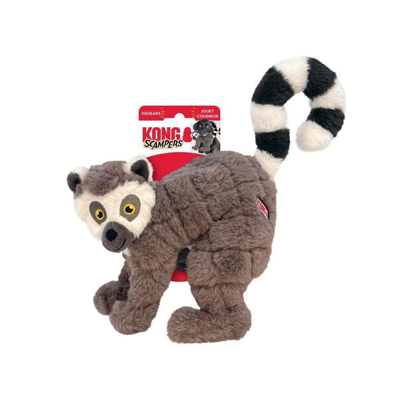 KONG Scampers Lemur – Pelúcia para Cachorro