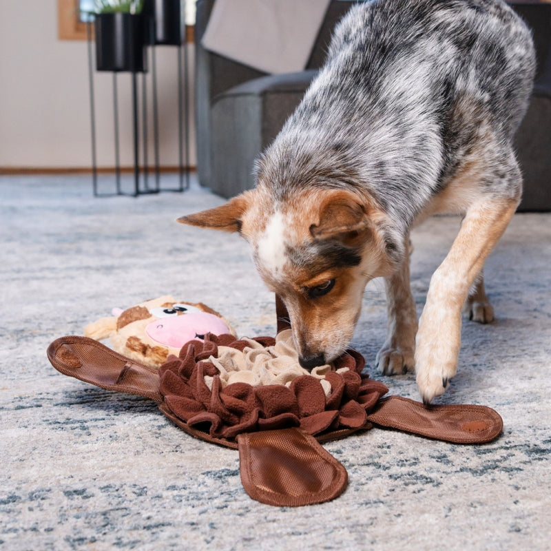 Snuffle Palz Vaquinha – Pelucia de Fuçar para Cachorro