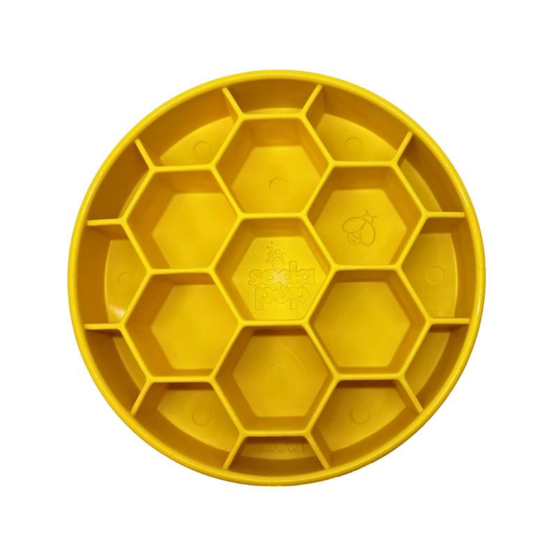 Comedouro Lento Honeycomb ebowl Sodapup Para Cachorro